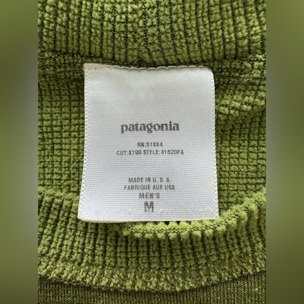 Vintage Patagonia Men's R Polartec Base Layer Crew Neck Size Medium - Picture 2 of 8